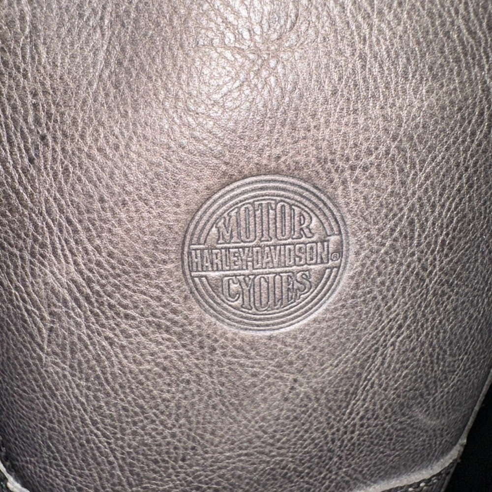 SOLD Harley Davidson Motorcycle Boots - Picture 2 of 6